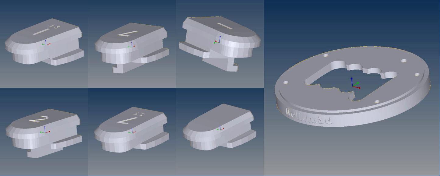 nolitto3d Full Pack for the TH8A - Short Throw Plate plus Gear Blockers Download STL