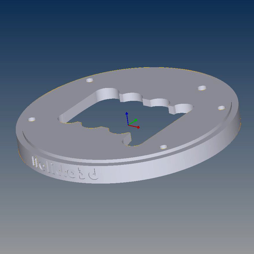 nolitto3d Short Throw Shifter Plate for the TH8A Download STL