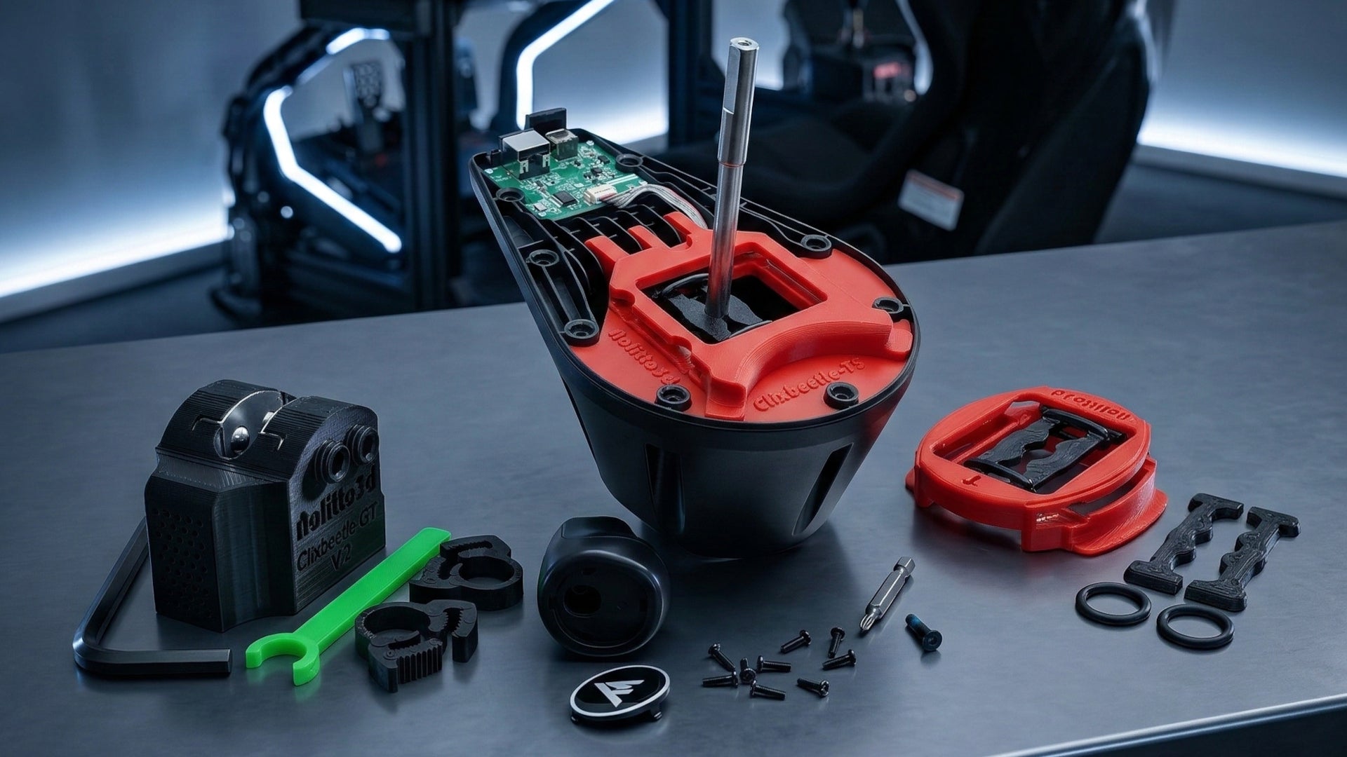 nolitto3d | Premium Tactile Shifter Mods for Thrustmaster & Logitech