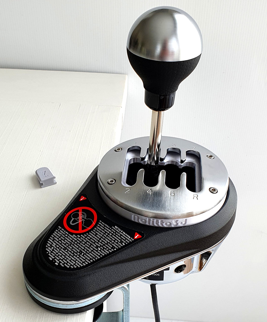 Made a 4 speed shifter plate for a Thrustmaster TH8A shifter : r/simracing